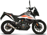 Échappement Sans Homologation Sonore Relevance Titanium Carbon Cap - Termignoni Compatible Avec Ktm 390 Adventure (2020-2021)