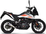 Échappement Sans Homologation Sonore Gp2R-R Acier Inox - Termignoni Compatible Avec Ktm 390 Adventure (2020-2021)