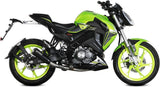 Système D'Échappement Complet Non Catalysé Et Sans Homologation Acoustique X-M1 Acier Noir - Mivv Compatible Avec Keeway Rkf 125 (2021-2024)