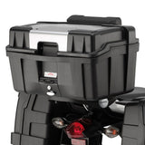 Top Case Kgr52 + Valises Kgr33 + Supports Laterales - Kappa Moto Compatible Avec Honda Nc 700 S (2012-2013)