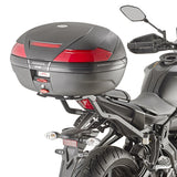Rear-Rack Monokey + Side-Case Holder - Kappa Moto Compatible With Yamaha Mt-07 (2018-2020)