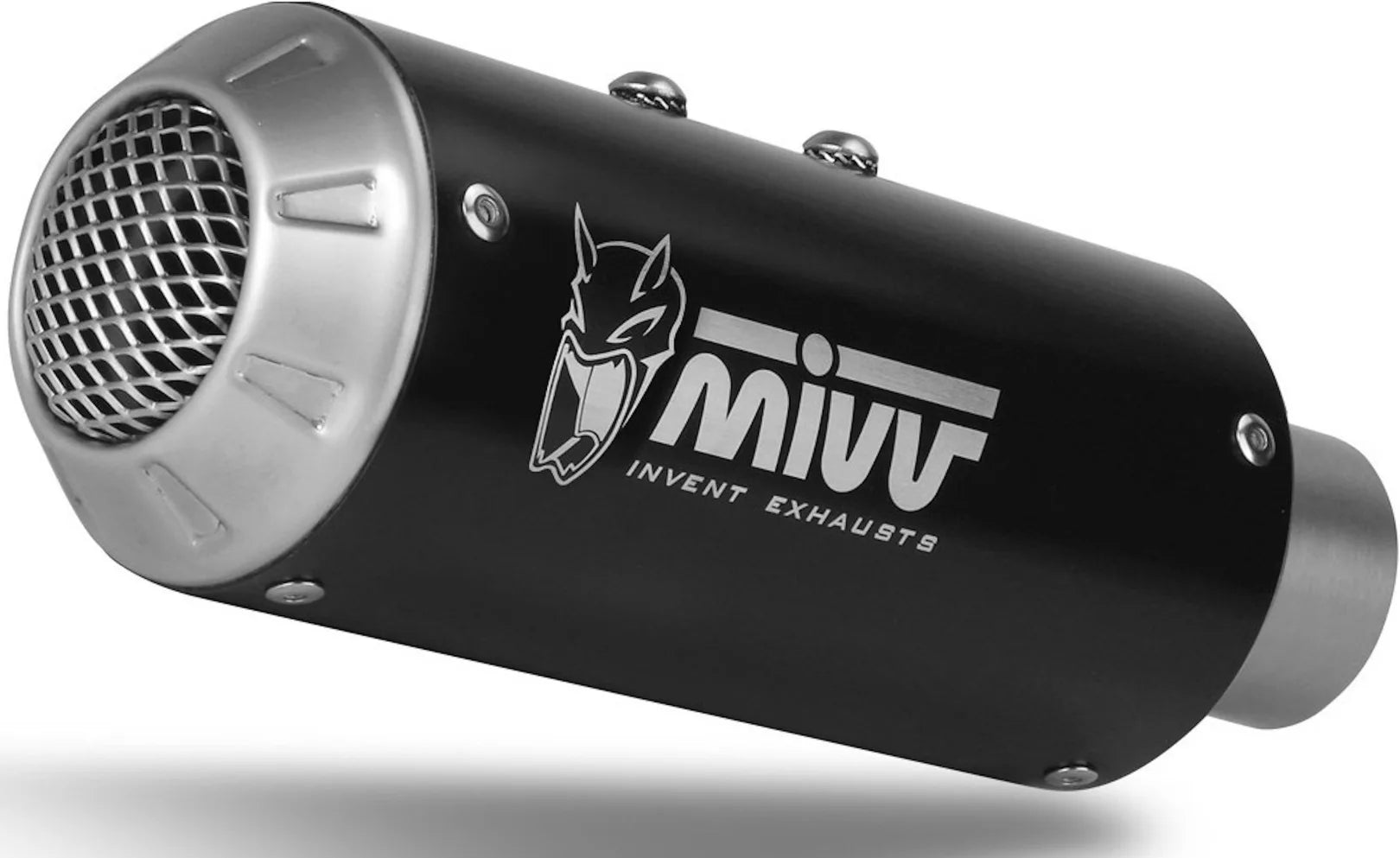 Système D'Échappement Non Catalysé Et Sans Homologation Acoustique Mk3 Acier Noir - Mivv Compatible Avec Ktm 125 Duke (2017-2020)