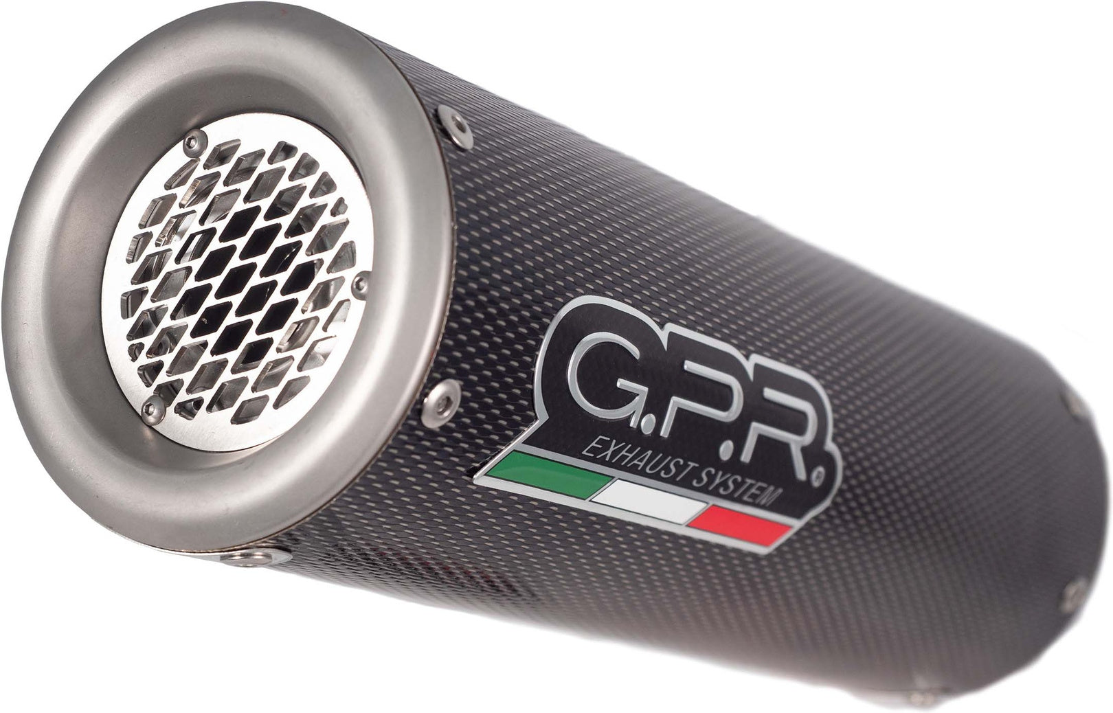 Complete Catalytic Exhaust System With Sound Certification M3 Carbon Look - Gpr Compatible With Mv Agusta Brutale 800 (2017-2020)