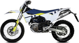 Complete Exhaust System Without Catalytic Converter And Without Sound Certification Str1 Titanium - Mivv Compatible With Husqvarna 701 Enduro - Supermoto (2021-2024)