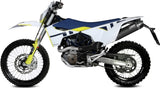 Système D'Échappement Non Catalysé Et Sans Homologation Acoustique Str1 Acier Noir - Mivv Compatible Avec Husqvarna 701 Enduro - Supermoto (2021-2024)