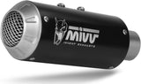 Uncatalysed Exhaust System Without Sound Certification Mk3 Steel Black - Mivv Compatible With Ktm 390 Duke (2024)