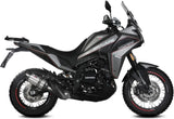 Système D'Échappement Homologué Au Niveau Sonore Suono Acier Carbon - Mivv Compatible Avec Moto Morini X-Cape 649 (2021-2024)