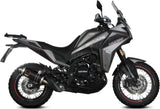 Système D'Échappement Non Catalysé Et Homologué Au Niveau Sonore Dakar Acier Noir - Mivv Compatible Avec Moto Morini X-Cape 649 (2021-2024)