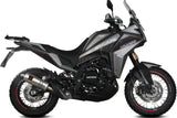 Système D'Échappement Homologué Au Niveau Sonore Dakar Acier - Mivv Compatible Avec Moto Morini X-Cape 649 (2021-2024)