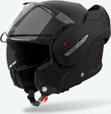 Casque Modulable Pour Moto Airoh Mathisse Ii - Mth211 Thermoplastic Hrt Noir Mat Color Taille S