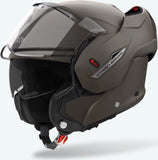 Casque Modulable Pour Moto Airoh Mathisse Ii - Mth291 Thermoplastic Hrt Bronze Mat Color Taille Xxxl