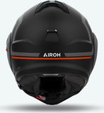 Casque Modulable Pour Moto Airoh Mathisse Ii - Mth2G32 Thermoplastic Hrt Orange Mat Genius Taille Xl