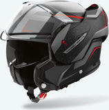 Casque Modulable Pour Moto Airoh Mathisse Ii - Mth2M17 Thermoplastic Hrt Mat Magnet Taille M