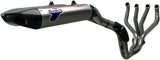 Système D'Échappement Complet Sans Homologation Acoustique Force Full Titanium Carbon Cap - Termignoni Compatible Avec Mv Agusta F4 (2012-2020)