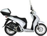 Complete Catalytic Exhaust System With Sound Certification Mover Steel Black - Mivv Compatible With Honda Sh 125 (2013-2016)