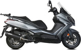 Système D'Échappement Catalytique Avec Homologation Acoustique Mover Acier Noir - Mivv Compatible Avec Kymco Downtown 350 (2016-2020)