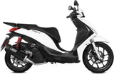 Complete Exhaust System Without Catalytic Converter And Without Sound Certification Mover Steel Black - Mivv Compatible With Piaggio Medley 125 S (2021-2024)