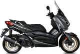 Système D'Échappement Complet Avec Catalyseur Et Homologation Acoustique Mover Acier Noir - Mivv Compatible Avec Yamaha X-Max 125 (2021-2024)