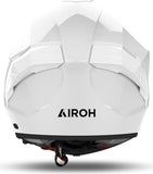 Casque Intégral Pour Moto Airoh Matryx - Mx14 Composite Carbon Blanc Gloss Color Taille Xxl