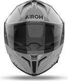 Casque Intégral Pour Moto Airoh Matryx - Mx98 Composite Carbon Gris Ciment Gloss Color Taille L