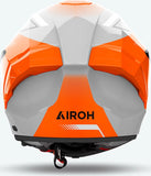Casque Intégral Pour Moto Airoh Matryx - Mxw32 Composite Carbon Orange Gloss Wide Taille M