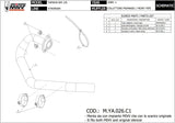 Tuyau De Raccordement Non Catalysé - Mivv Compatible Avec Yamaha Wr 125 R (2009-2016)