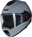 Casque Modulable Travelling Pour Moto Nolan N120-1 Gris Classico 303 Taille Xxxl