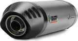 Système D'Échappement Homologué Au Niveau Sonore Oval Titanium Carbon - Mivv Compatible Avec Honda Cbr 600 Rr (2003-2004)