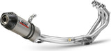 Système D'Échappement Complet Sans Catalyseur Et Homologué Au Niveau Sonore Oval Titanium Carbon - Mivv Compatible Avec Yamaha Tracer 900 (2013-2020)