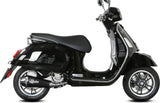 Système D'Échappement Non Catalysé Et Homologué Au Niveau Sonore Delta Race Acier Noir Carbon - Mivv Compatible Avec Piaggio Vespa Gtv 300 (2023-2024)