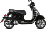 Non-Catalytic Exhaust Tip With Sound Certification Delta Race Steel Black Carbon - Mivv Compatible With Piaggio Vespa Gts 300 (2021-2024)