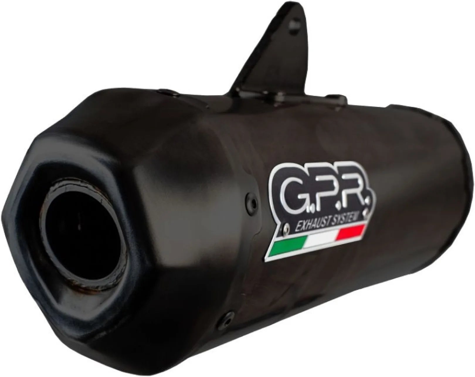 Système D'Échappement Complet Avec Catalyseur Et Homologation Acoustique Pentaroad Acier Noir - Gpr Compatible Avec Zontes M 125 (2022-2023)