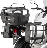 Valises Laterales Monokey Trekker Alaska Aluminium Noir 72 Lt Trekker Alaska Aluminium - Givi Compatible Avec Honda Nc 700 S (2012-2013)