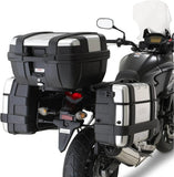 Valises Laterales Monokey Trekker Alaska Aluminium 72 Lt Trekker Alaska Aluminium - Givi Compatible Avec Honda Cb 500 X (2017-2018)