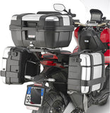 Monokey Trekker Alaska Aluminium Side Cases - 72 Lt For Original Rack Trekker Alaska Aluminium - Givi Compatible With Honda X-Adv 750 (2017-2020)