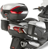 Top Case + Valises Laterales Noir Tech 84 Lt Technopolymères - Givi Compatible Avec Suzuki An 650 Burgman - Executive (2013-2020)