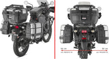 Valises Laterales Monokey Trekker Dolomiti Aluminium 60 Lt Trekker Dolomiti Aluminium - Givi Compatible Avec Kawasaki Klr 650 - S (2023-2024)