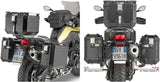 Valises Laterales Monokey Cam-Side Trekker Outback Evo Smart Aluminium Anodisé + Serrure 88 Lt Trekker Outback Evo Smart Aluminium Anodisé - Givi Compatible Avec Bmw F 750 Gs (2021-2023)