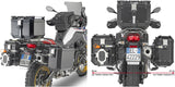 Monokey Cam-Side Trekker Outback Evo Smart Anodized Aluminium Side Cases + Locks - 84 Lt Trekker Outback Evo Smart Anodized Aluminium - Givi Compatible With Bmw F 850 Gs (2018-2020)