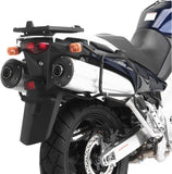 Valises Laterales Monokey Trekker Dolomiti Aluminium Noir 72 Lt Trekker Dolomiti Aluminium - Givi Compatible Avec Kawasaki Klv 1000 (2004-2010)