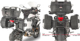 Valises Laterales Monokey Trekker Noir 66 Lt Trekker Aluminium - Givi Compatible Avec Benelli Trk 502 X (2020-2024)