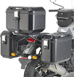 Valises Laterales Monokey Noir 44 Lt Technopolymères - Givi Compatible Avec Royal Enfield Himalayan (2018-2020)