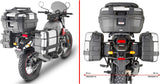 Rear Rack Monokey + Pannier Holder For Monokey Or Retro Fit Side-Cases - Givi Compatible With Royal Enfield Scram 411 (2022-2024)