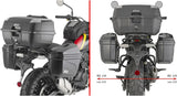 Valises Laterales Monokey Trekker Noir 66 Lt Trekker Aluminium - Givi Compatible Avec Royal Enfield Guerrilla 450 (2024)