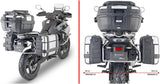 Valises Laterales Monokey Noir 44 Lt Technopolymères - Givi Compatible Avec Cfmoto 800 Mt (2022-2024)
