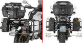 Sacoches Cavalières Monokey Canyon Noir 70 Lt Canyon Nylon - Givi Compatible Avec Cfmoto 700 Mt Adv (2025)