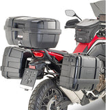 Monokey Trekker Side Cases - 66 Lt Trekker Aluminium - Givi Compatible With Honda Crf 1100 L Africa Twin (2020-2023)