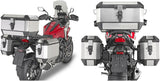 Trekker Black Top Case + Side Cases - 138 Lt Trekker Aluminium - Givi Compatible With Honda Nc 750 X (2021-2025)