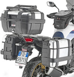 Valises Laterales Monokey Trekker Alaska Aluminium Noir 72 Lt Trekker Alaska Aluminium - Givi Compatible Avec Honda Xl 750 Transalp (2023-2024)