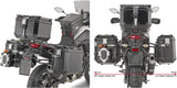 Monokey Cam-Side Trekker Outback Evo Smart Aluminium Side Cases + Locks - 88 Lt Trekker Outback Evo Smart Aluminium - Givi Compatible With Yamaha Ténéré 700 (2019-2020)